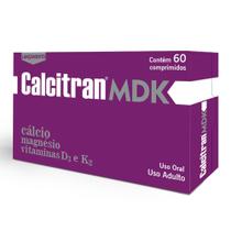 Calcitran MDK 60 Comps Vitaminas D3 e K2 - FQM