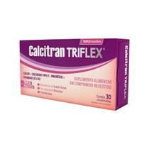 Calcitran Triflex Calcio + Colageno II C/ 30 Comprimidos