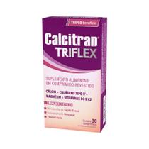Calcitran Triflex Com 30 Comprimidos - Divcom Pharma