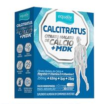 Calcitratus Citrato Malato de Cálcio + Mdk Equaliv 30 Comprimidos