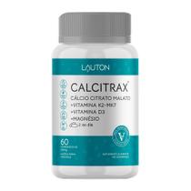 Calcitrax Cálcio Citrato Malato 60 Comp. - Lauton Nutrition