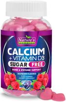 Calcium Gummy Bites Nature's Nutrition Sugar Free 120 gomas