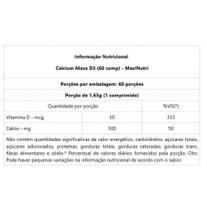 Calcium Maxx D3 (60 comp) - Padrão: Único - MaxiNutri