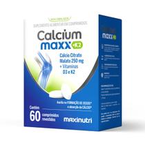 Calcium maxx k2 - ccm + vit. d 2.000 ui + vit k - 60 cp - maxinutri