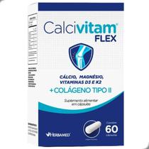 Calcivitam Flex Calcio Magnesio Colageno 60 Capsulas Herbamed