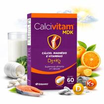 Calcivitam MDK Cálcio, Magnésio e Vitaminas com 60 Cápsulas Herbamed