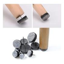 Calço Almofadado Móveis Anti-Risco Antiderrapante Protetor Pé de Cadeira Calço para Móveis 8 peças