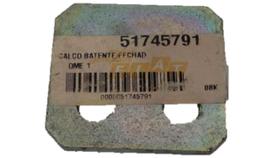 Calco Batente Porta Lateral Corredica Fiat Doblo 51745791