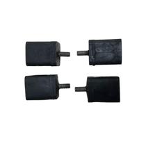 Calço Borracha Grande 1 Parafuso Base 510CV Kit 4 Unidades