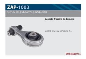Calço Coxim Cambio Inferior Fiat Doblo 1.3 / 1.6 16v