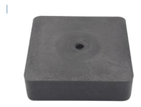 Calco De Borracha Anti Vibração Amortecedor 100x100x25mm Calco De Borracha Anti Vibração Amortecedor 100x100x25mm