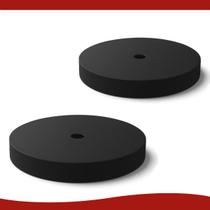 Calço De Borracha Antivibração Placa Antivibratória 1 Par Calço De Borracha Antivibração Placa Antivibratória 1 Par