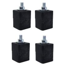 Calço de Borracha Mini Para Condensadora Kit com 4 unidades - Frioshopping