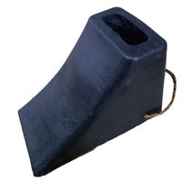 Calço de borracha p/ pneu a160mm/l155mm/c250mm caminhão/van