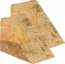 Calço De Madeira P/caminhao 15x15x20cm 4 Pares