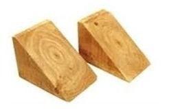 Calço De Madeira Para caminhao 15x15x20cm o Par
