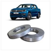 Calço de Mola Amortecedor Dianteiro Elevar 3cm Vw Amarok Aço