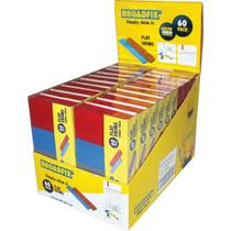 Calço de plástico Broadfix Flat de 2,9 x 10,2 cm, pacote com 60