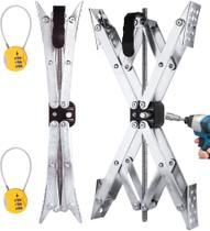 Calço de Roda Maxchock Estabilizador em X XL Kit com 2 Peças