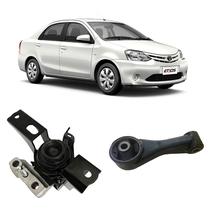 Calço Direito Motor E Restritor Torque Etios Sedan 2012/2020