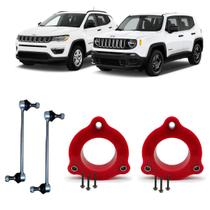 Calço Mola Pu Dianteiro 2 Pol Bieleta Jeep Compass Renegade Calço Mola Pu Dianteiro 2 Pol Bieleta Jeep Compass Renegade