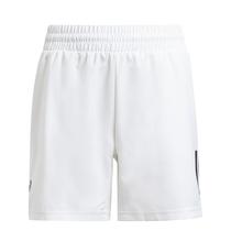 Calções adidas Boys' Club Tennis de 3 listras para meninos - brancos