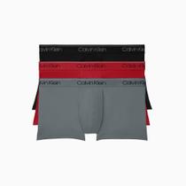 Calções Calvin Klein Stretch Low Rise de Microfibra para Homens