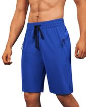 Calções de banho FOGFIRE masculinos Quick Dry Beach Shorts UPF 50+ azuis