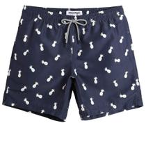 Calções de banho magic Quick Dry Shorts de natação com estampa de abacaxi Calções de banho magic Quick Dry Shorts de natação com estampa de abacaxi