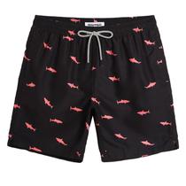 Calções de banho magic Quick Dry Swim Shorts Black Shark Masculinos Calções de banho magic Quick Dry Swim Shorts Black Shark Masculinos