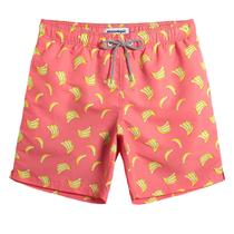 Calções de banho magic Quick Dry Swim Shorts masculinos com estampa de banana