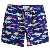 Calções de banho magic Quick Dry Swim Shorts para homens Shark