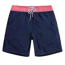 Calções de banho mamagic masculinos Quick Dry Solid Navy-GLM007 tamanho L Calções de banho mamagic masculinos Quick Dry Solid Navy-GLM007 tamanho L