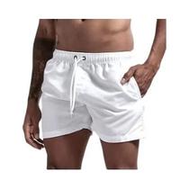 Calções de Banho Masculinos Respiráveis e de Secagem Rápida com Bolsos - Ideal para Praia e Surf