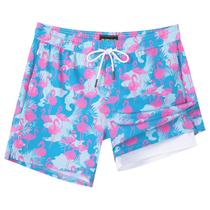 Calções de banho SURF CUZ 5" Compression Quick Dry Flamingo M