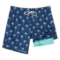 Calções de banho SURF CUZ 7" com forro de compressão Quick Dry XL Calções de banho SURF CUZ 7" com forro de compressão Quick Dry XL