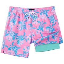 Calções de banho SURF CUZ 7" Quick Dry Compression Liner rosa