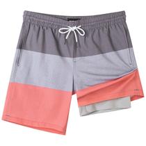 Calções de banho SURF CUZ 7" Quick Dry Compression Liner rosa