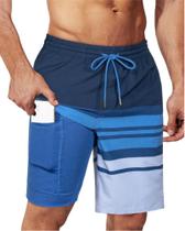 Calções de banho SURF CUZ 9" com forro de compressão Quick Dry M