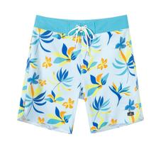 Calções de banho SURF CUZ Black-Stripe Quick Dry tamanho 34