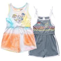 Calções de macacão Paw Patrol Skye, Chase, Marshall, Rubble Girls