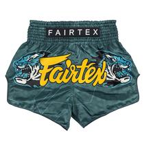 Calções de Muay Thai Fairtex Slim Cut Jungle Hunter
