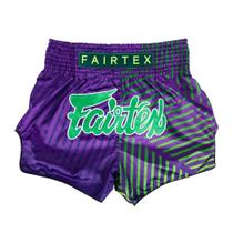 Calções de Muay Thai Fairtex Slim Cut Racer - Cor Roxa Calções de Muay Thai Fairtex Slim Cut Racer - Cor Roxa