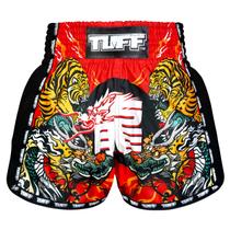 Calções de Muay Thai Tuff Sport Retro Classic Slim Cut Vermelhos S
