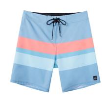 Calções de praia SURF CUZ Model 32 Quick Dry Stretch Grey-Striped Calções de praia SURF CUZ Model 32 Quick Dry Stretch Grey-Striped