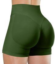 Calções de treino Unthewe Scrunch Butt Lifting Olive Green