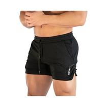 Calções Esportivos Masculinos - Fitness, Malha Respirável e Secagem Rápida
