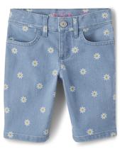 Calções The Children's Place Jeans Skimmer Daisy Print 14Y Calções The Children's Place Jeans Skimmer Daisy Print 14Y