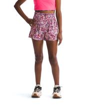 Calções THE NORTH FACE Never Stop Woven Girls Radiant Poppy