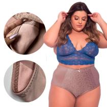 Calçola Calcinha p/ Senhoras Compressora Disfarça Culote Tecido Reforçado e Confortavel